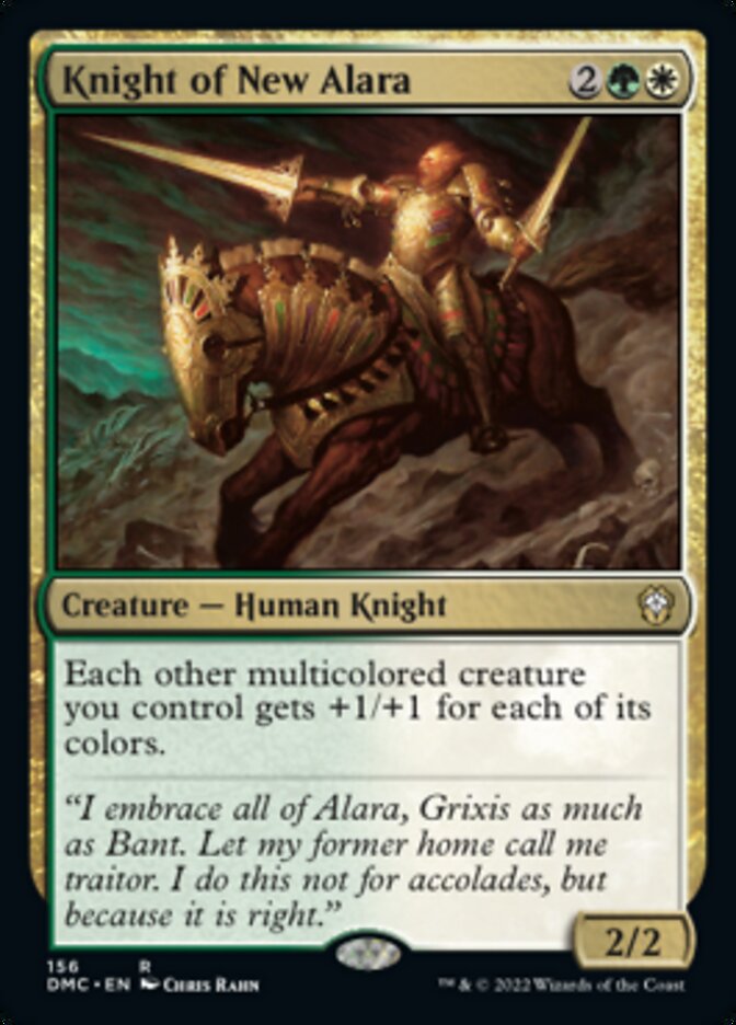 Knight of New Alara [Dominaria United Commander] | Amazing Games TCG