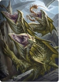 Grakmaw, Skyclave Ravager Art Card [Zendikar Rising Art Series] | Amazing Games TCG