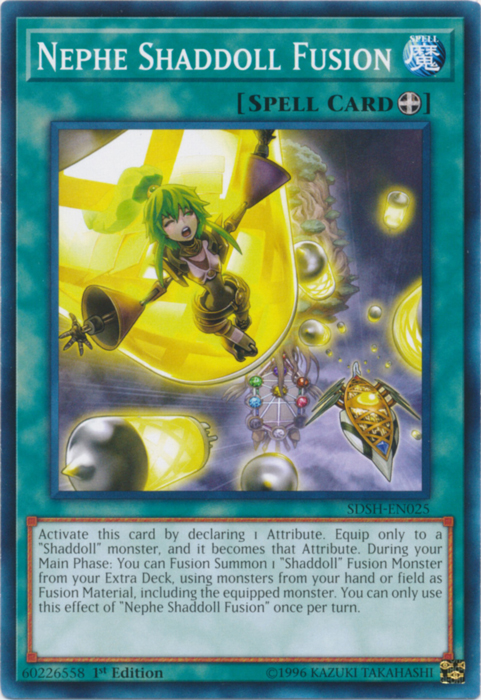 Nephe Shaddoll Fusion [SDSH-EN025] Common | Amazing Games TCG