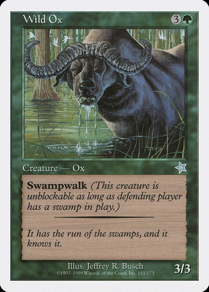 Wild Ox [Starter 1999] | Amazing Games TCG