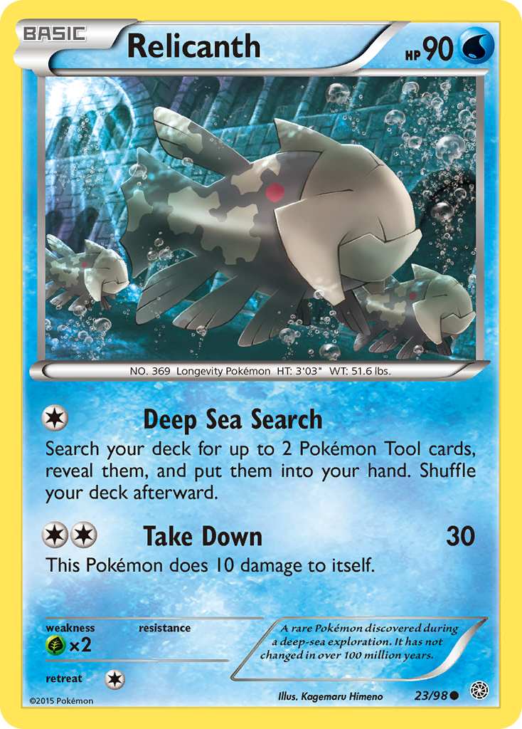 Relicanth (23/98) [XY: Ancient Origins] | Amazing Games TCG