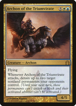 Archon of the Triumvirate [Return to Ravnica] | Amazing Games TCG