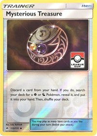 Mysterious Treasure (113/131) (League Promo) [Sun & Moon: Forbidden Light] | Amazing Games TCG