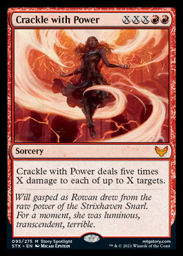 Crackle with Power [Strixhaven: School of Mages] | Amazing Games TCG