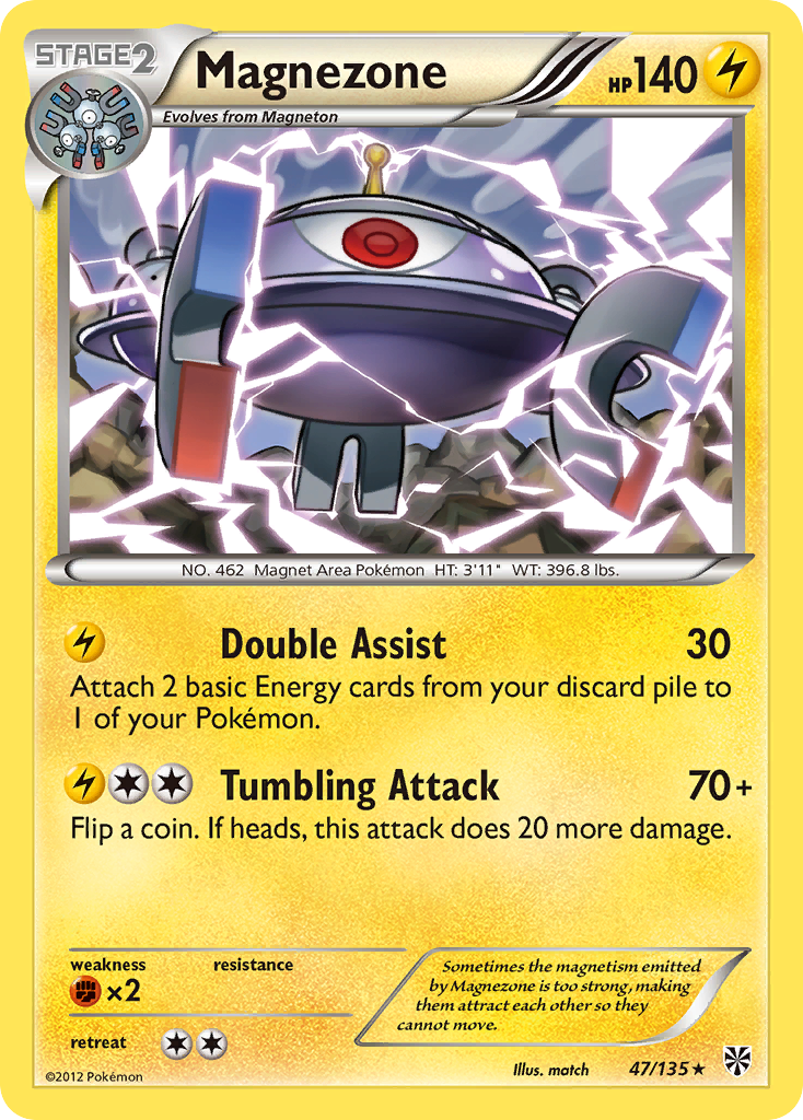 Magnezone (47/135) [Black & White: Plasma Storm] | Amazing Games TCG