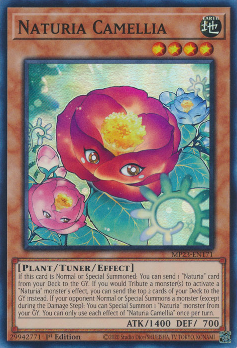 Naturia Camellia [MP23-EN171] Super Rare | Amazing Games TCG