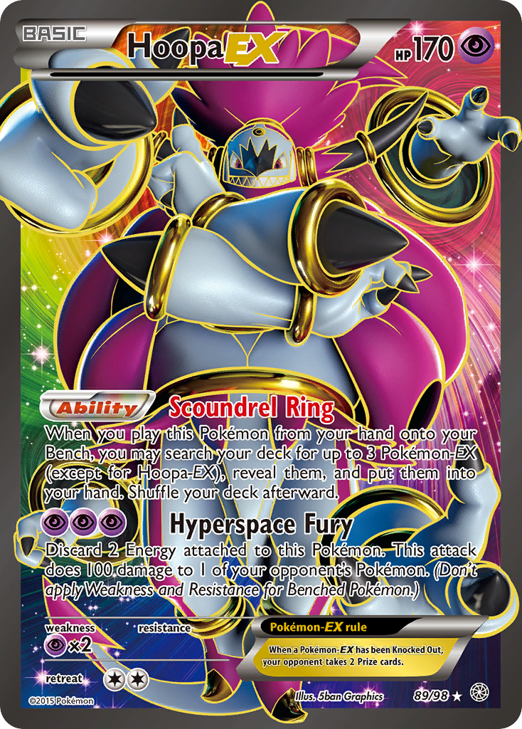 Hoopa EX (89/98) [XY: Ancient Origins] | Amazing Games TCG