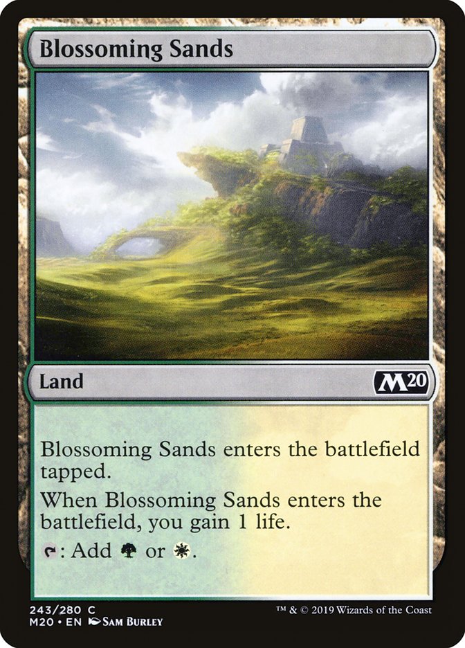Blossoming Sands [Core Set 2020] | Amazing Games TCG