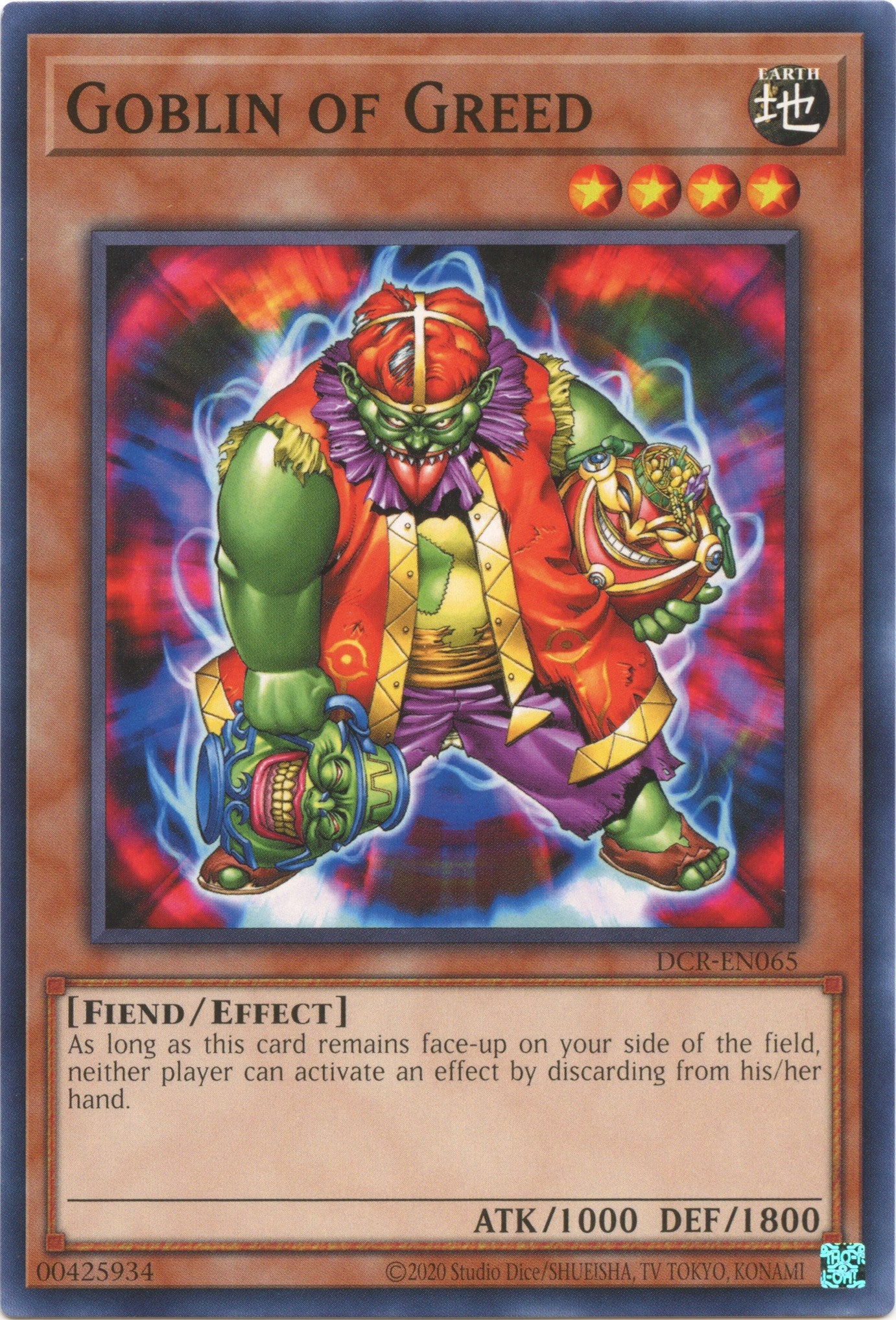 Goblin of Greed (25th Anniversary) [DCR-EN065] Common | Amazing Games TCG