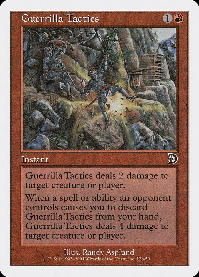 Guerrilla Tactics (Falling) [Deckmasters] | Amazing Games TCG