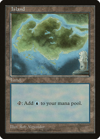 Island - Clear Pack (Alexander) [Asia Pacific Land Program] | Amazing Games TCG