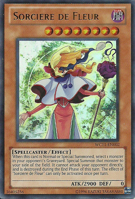 Sorciere de Fleur [WC11-EN002] Ultra Rare | Amazing Games TCG