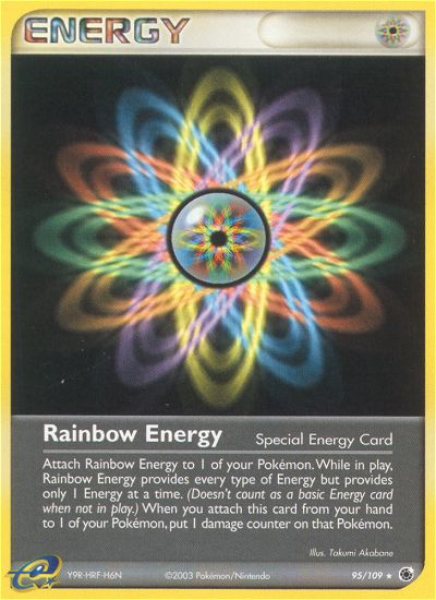 Rainbow Energy (95/109) [EX: Ruby & Sapphire] | Amazing Games TCG