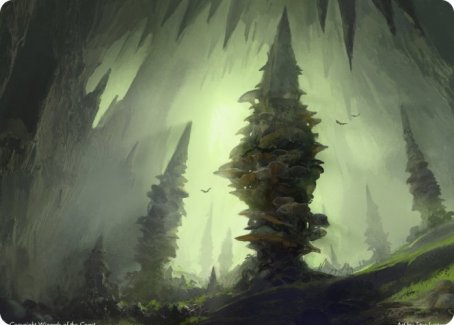 Forest (280) Art Card [Dungeons & Dragons: Adventures in the Forgotten Realms Art Series] | Amazing Games TCG