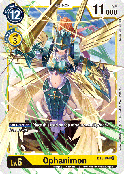 Ophanimon [BT2-040] [Release Special Booster Ver.1.5] | Amazing Games TCG