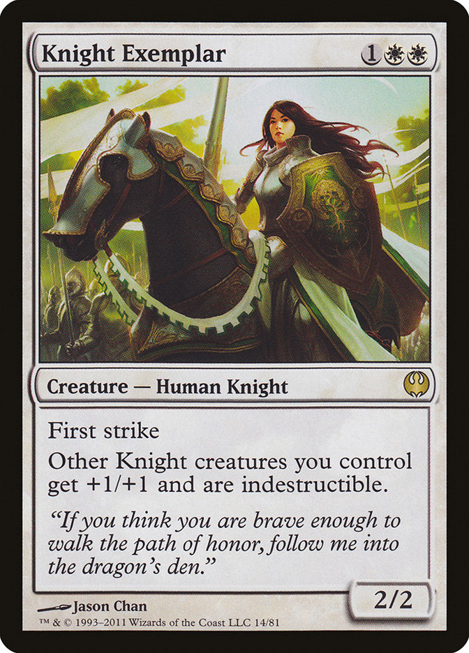 Knight Exemplar [Duel Decks: Knights vs. Dragons] | Amazing Games TCG