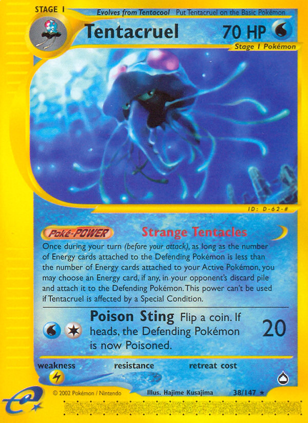 Tentacruel (38/147) [Aquapolis] | Amazing Games TCG