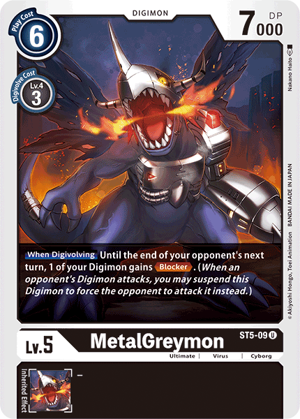 MetalGreymon [ST5-09] [Starter Deck: Machine Black] | Amazing Games TCG