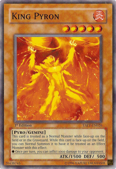 King Pyron [TAEV-EN026] Common | Amazing Games TCG