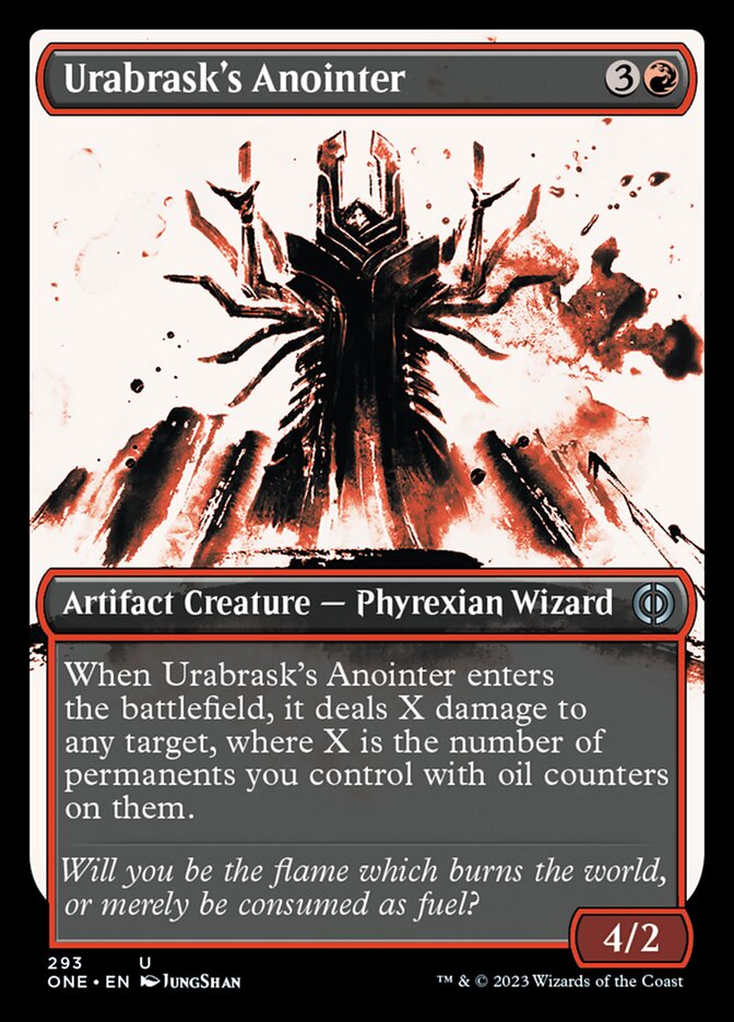 Urabrask's Anointer (Showcase Ichor) [Phyrexia: All Will Be One] | Amazing Games TCG