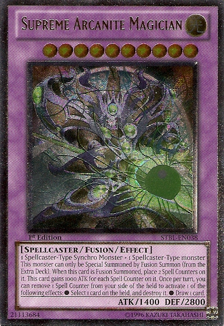 Supreme Arcanite Magician [STBL-EN038] Ultimate Rare | Amazing Games TCG