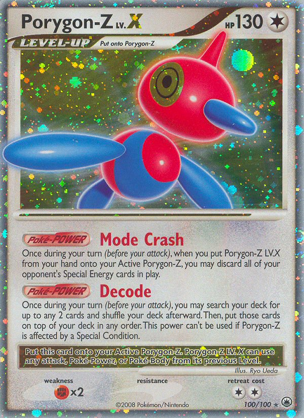 Porygon-Z LV.X (100/100) [Diamond & Pearl: Majestic Dawn] | Amazing Games TCG