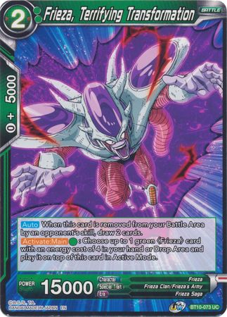 Frieza, Terrifying Transformation (BT10-073) [Rise of the Unison Warrior] | Amazing Games TCG