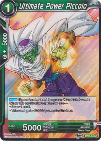 Ultimate Power Piccolo (BT10-069) [Rise of the Unison Warrior] | Amazing Games TCG