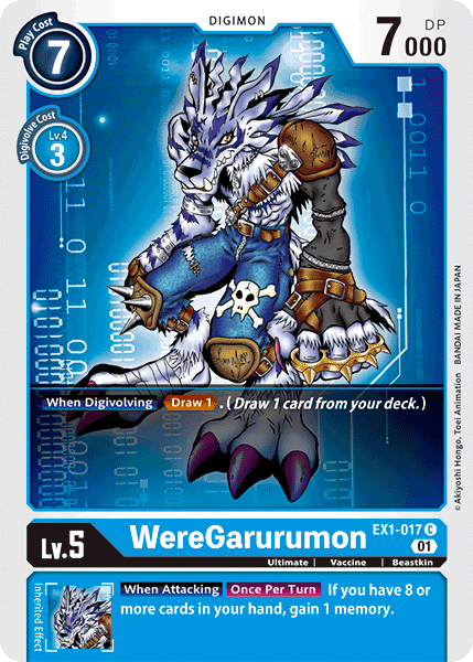 WereGarurumon [EX1-017] [Classic Collection] | Amazing Games TCG