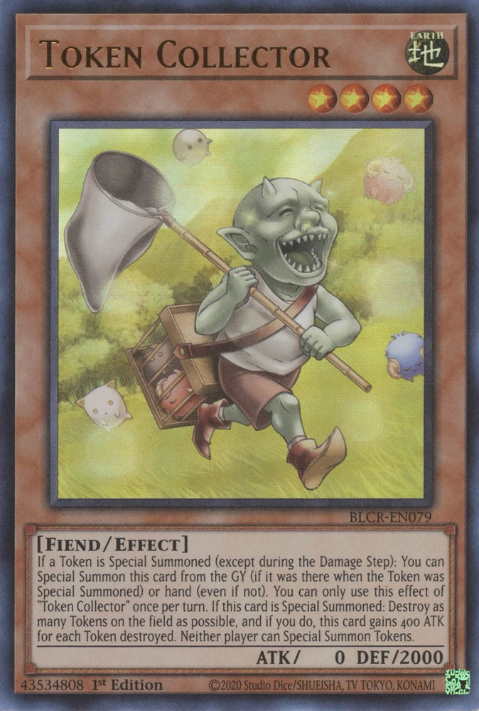 Token Collector [BLCR-EN079] Ultra Rare | Amazing Games TCG