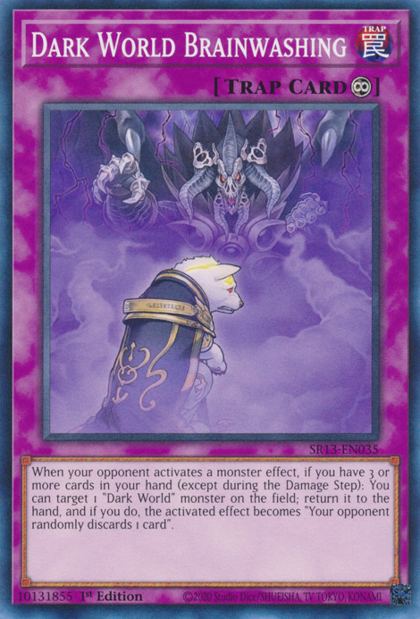 Dark World Brainwashing [SR13-EN035] Common | Amazing Games TCG