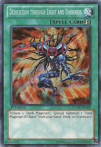 Dedication through Light and Darkness [LCYW-EN069] Secret Rare | Amazing Games TCG