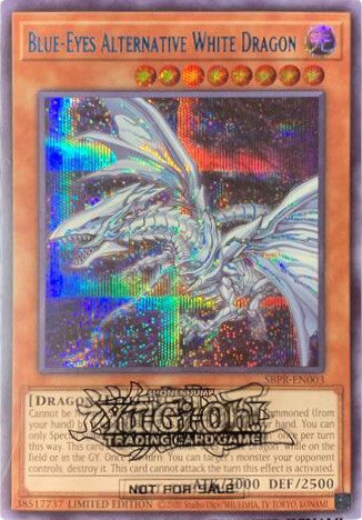 Blue-Eyes Alternative White Dragon [SBPR-EN003] Secret Rare | Amazing Games TCG