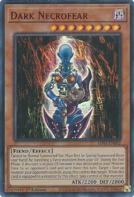 Dark Necrofear (Red) [LDS3-EN002] Ultra Rare | Amazing Games TCG