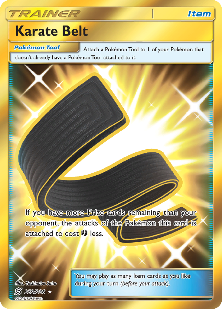 Karate Belt (252/236) [Sun & Moon: Unified Minds] | Amazing Games TCG