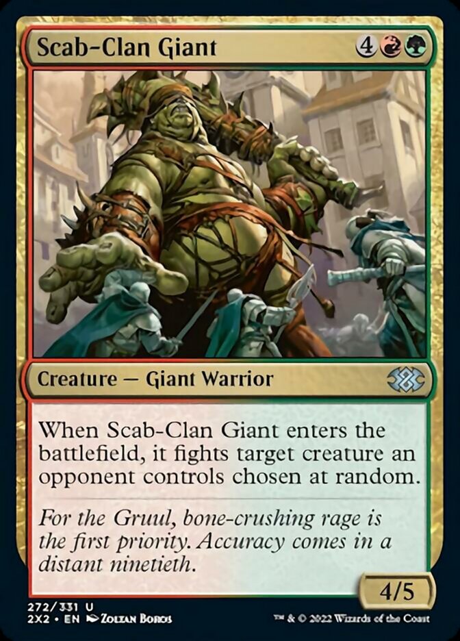 Scab-Clan Giant [Double Masters 2022] | Amazing Games TCG