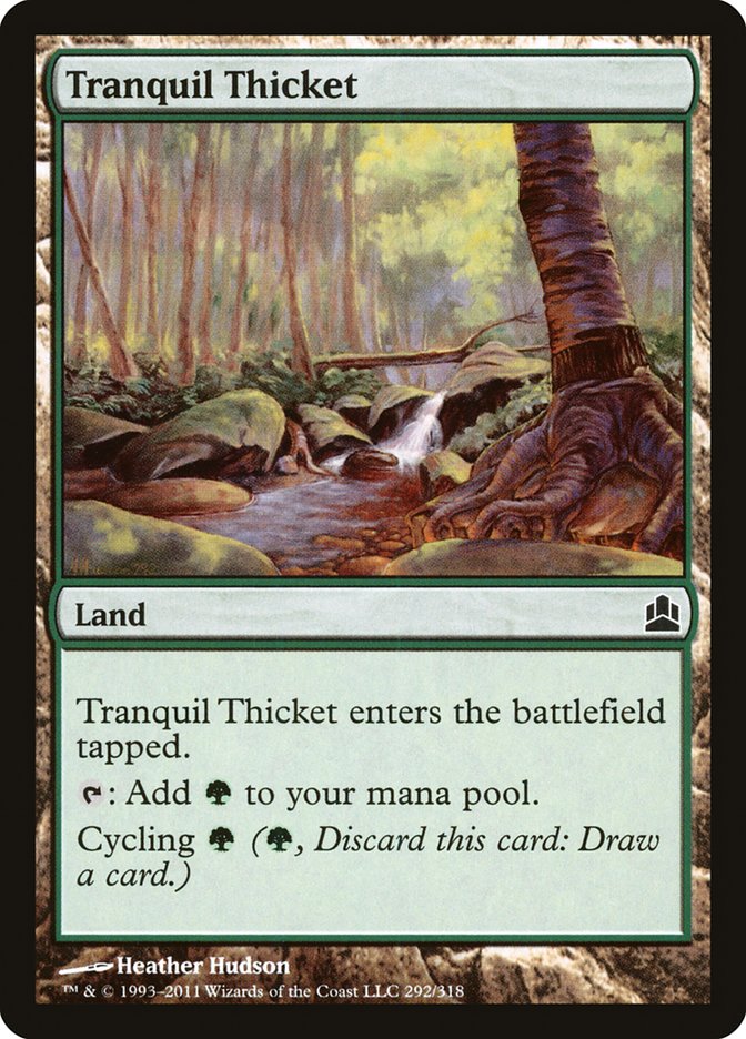 Tranquil Thicket [Commander 2011] | Amazing Games TCG