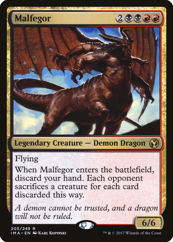 Malfegor [Iconic Masters] | Amazing Games TCG
