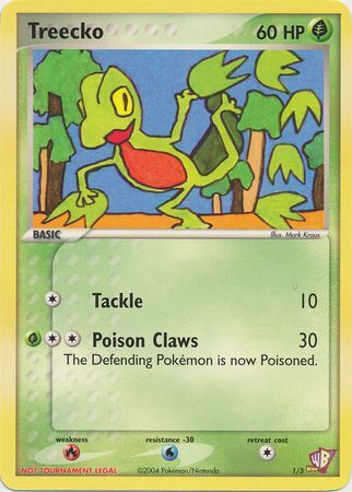 Treecko (1/5) [Kids WB Promos] | Amazing Games TCG