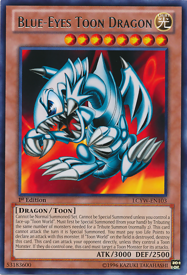 Blue-Eyes Toon Dragon [LCYW-EN103] Rare | Amazing Games TCG