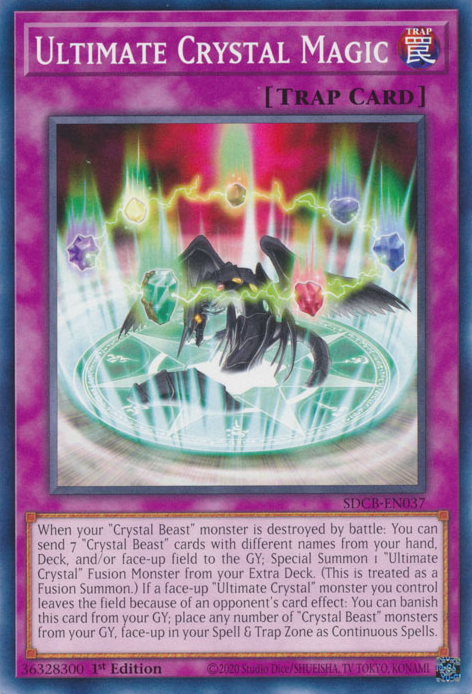 Ultimate Crystal Magic [SDCB-EN037] Common | Amazing Games TCG