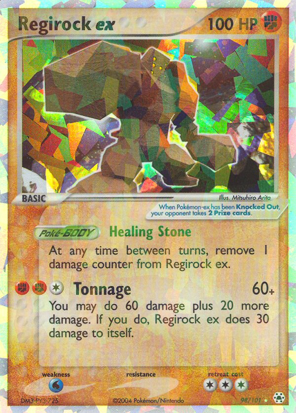 Regirock ex (98/101) [EX: Hidden Legends] | Amazing Games TCG