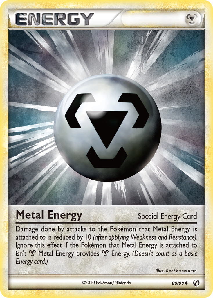 Metal Energy (80/90) [HeartGold & SoulSilver: Undaunted] | Amazing Games TCG