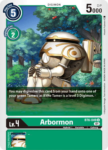 Arbormon [BT6-049] [Double Diamond] | Amazing Games TCG