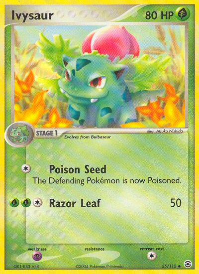 Ivysaur (35/112) [EX: FireRed & LeafGreen] | Amazing Games TCG