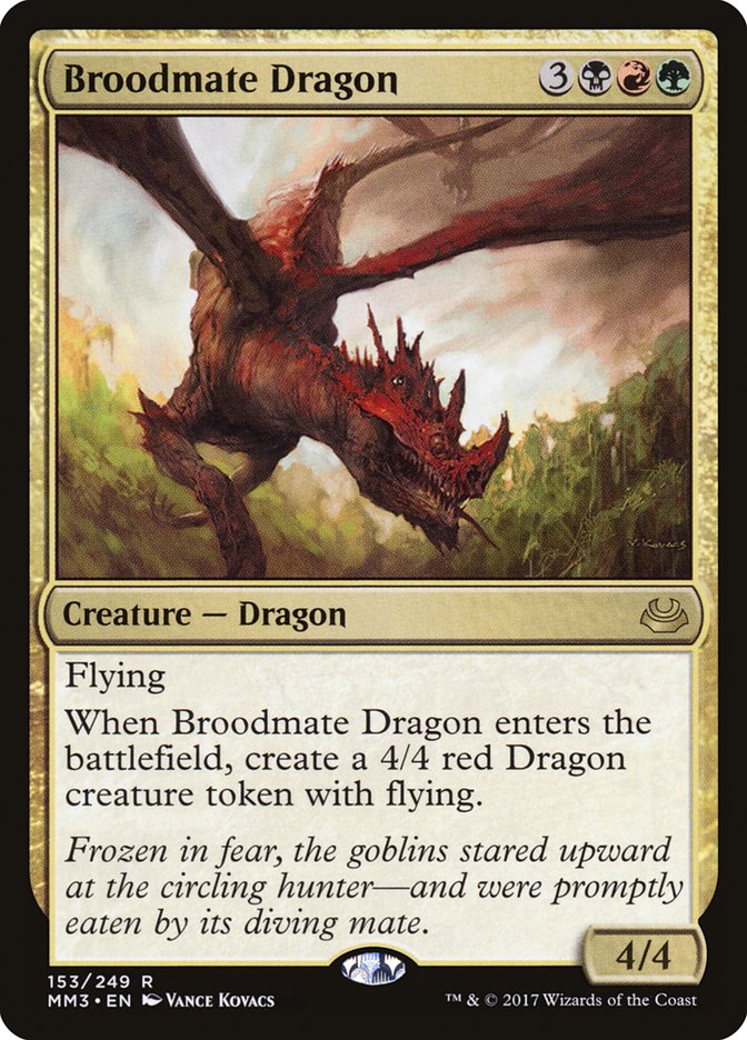 Broodmate Dragon [Modern Masters 2017] | Amazing Games TCG