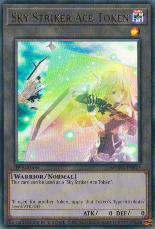 Token: Sky Striker Ace [MAMA-EN013] Ultra Rare | Amazing Games TCG