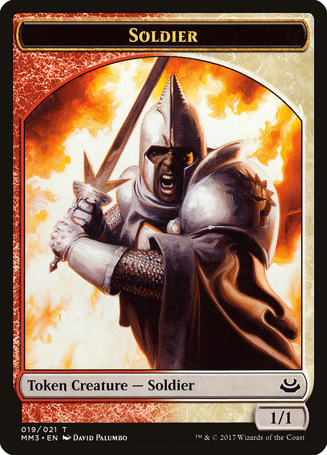 Soldier (019/021) [Modern Masters 2017 Tokens] | Amazing Games TCG