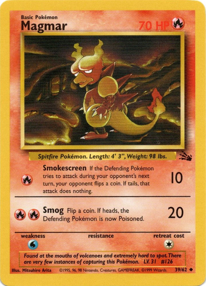 Magmar (39/62) [Fossil Unlimited] | Amazing Games TCG