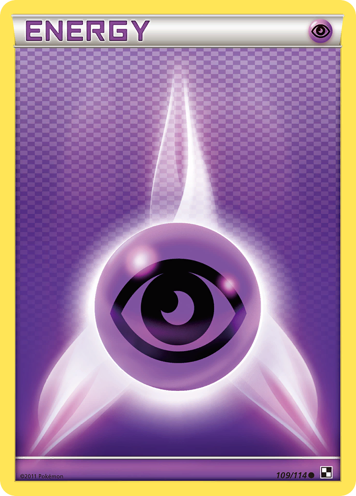 Psychic Energy (109/114) [Black & White: Base Set] | Amazing Games TCG